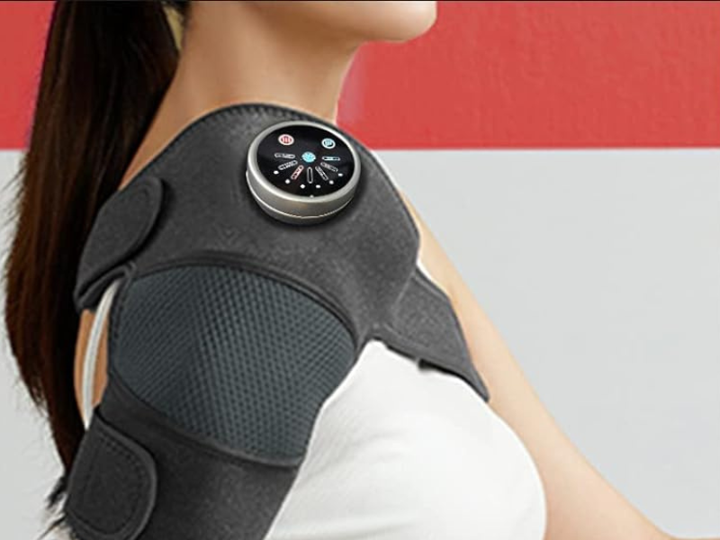 Xllent 2023 New Heated Knee Brace Wrap with Massager