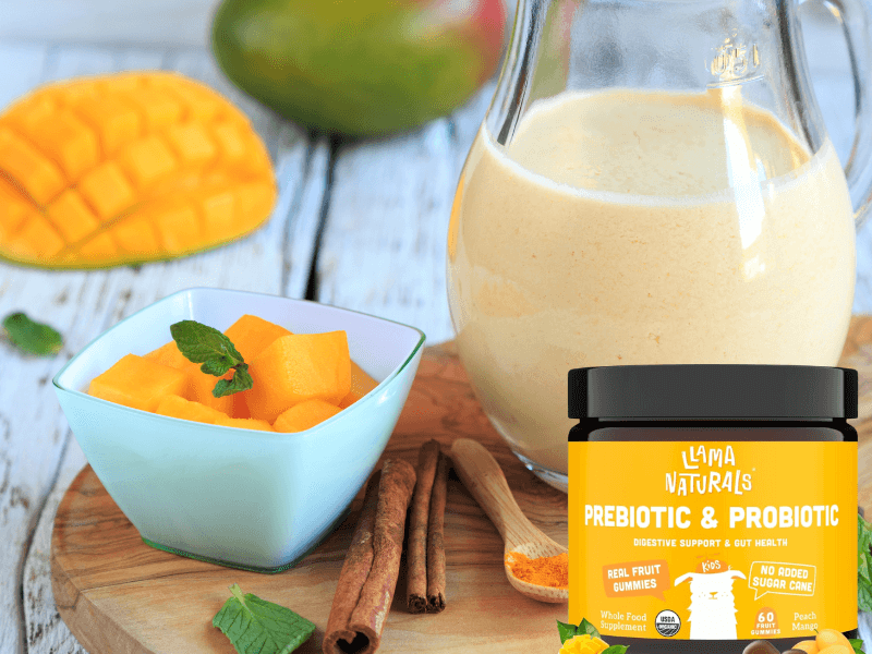 Llama Naturals Prebiotic & Probiotic with Mango Fruit