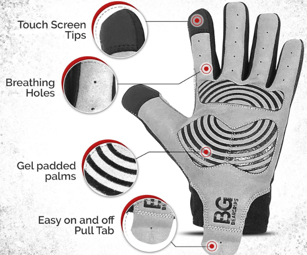 Say Goodbye to Blisters and Hello to PRs with Bear Grips Weight Lifting Gloves!