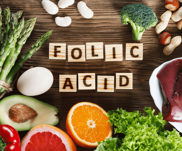 Natural sources of folic acid